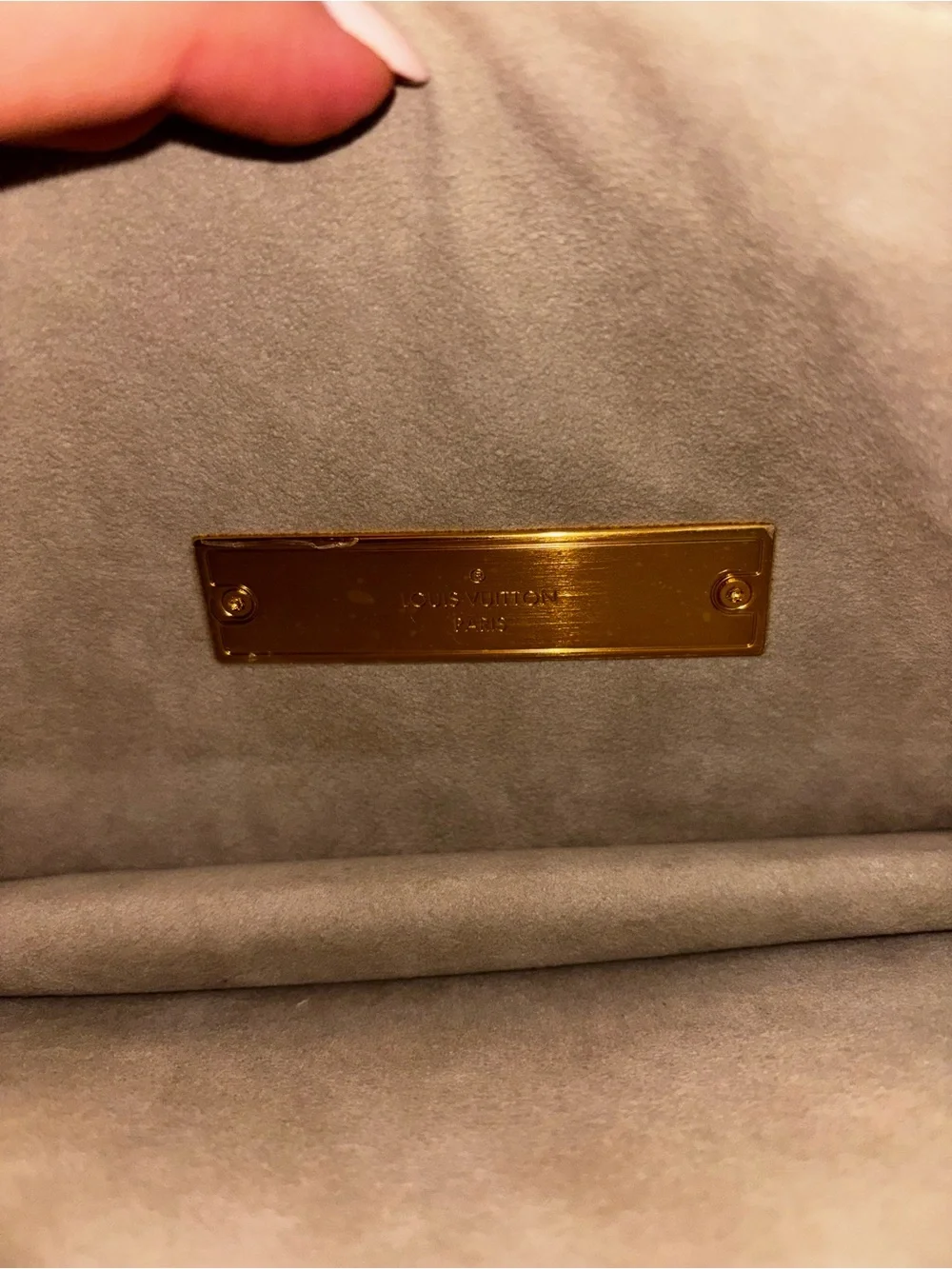 Louis Vuitton White Embossed Monogram Chain Crossbody Bag